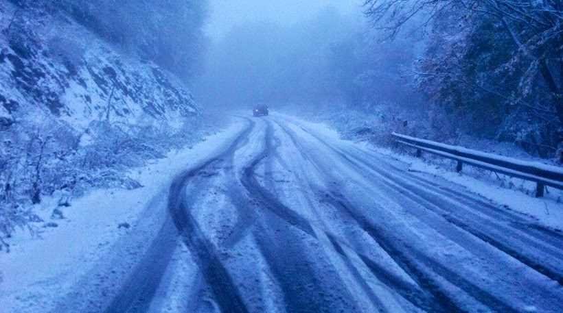 Η κατάσταση στο οδικό δίκτυο σε Καστοριά και Δυτική Μακεδονία