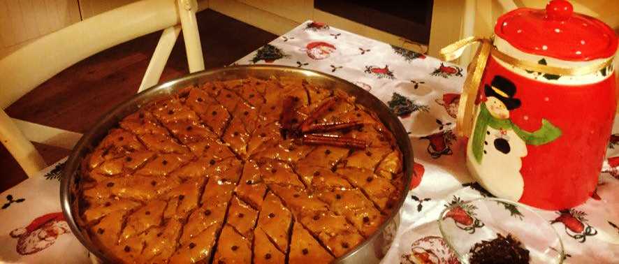 Συνταγή για σπιτικό Χριστουγεννιάτικο Μπακλαβά!