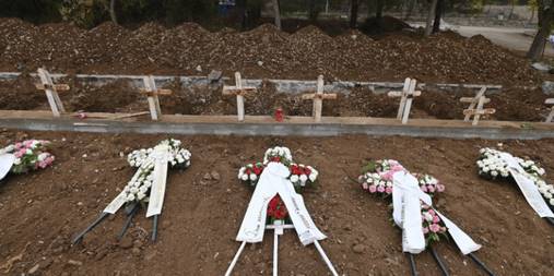 Το AP στη Θεσσαλονίκη του κορωνοϊού: Συγκλονιστικές ιστορίες θυμάτων, οι ειδικοί χώροι ταφής στα νεκροταφεία [εικόνες]