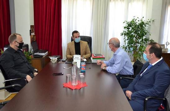 Ο Γ. Κορεντσίδης υποδέχθηκε το νέο Δ.Σ. της Ομσπονδίας Γούνας