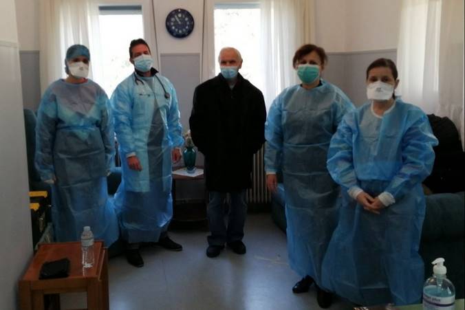 Εμβολιασμός στο Γηροκομείο Καστοριάς