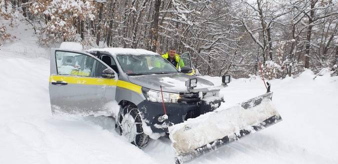 Εργασίες αποχιονισμού στον Δήμο Νεστορίου