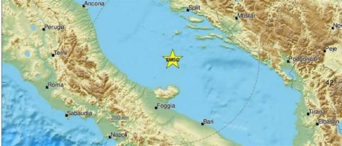 Ισχυρός σεισμός στην Ιταλία