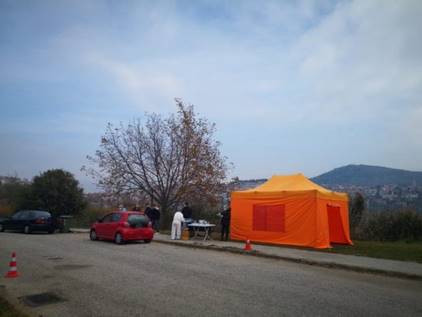 Δωρεάν έλεγχοι drive through rapid test στην Καστοριά και στο Άργος Ορεστικό