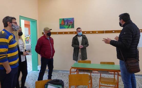 Επίσκεψη του Δημάρχου Καστοριάς Γιάννη Κορεντσίδη  στο Ενιαίο Ειδικό Επαγγελματικό Γυμνάσιο-Λύκειο Καστοριάς