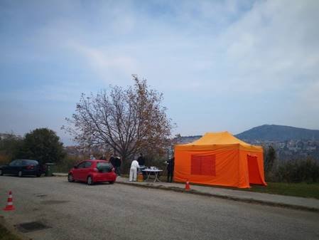 Δωρεάν έλεγχοι drive through rapid test στην Καστοριά