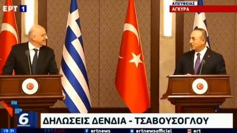 Δένδιας σε Τσαβούσογλου μετά την κόντρα: Ελπίζω να μην ματαιώσεις το δείπνο διότι πεινάω εξαιρετικά