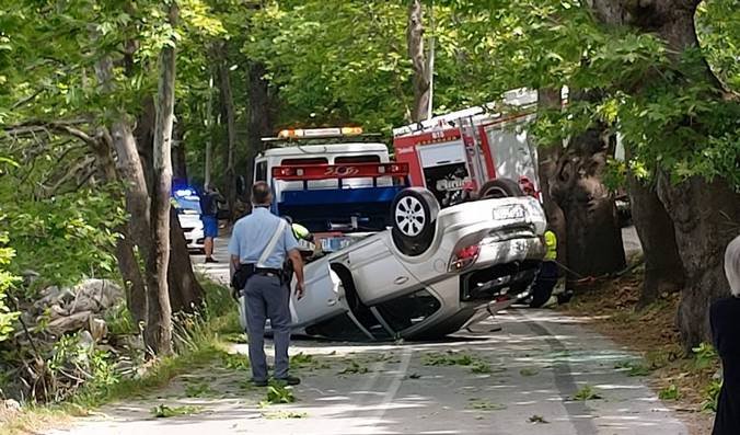 Καστοριά: Τροχαίο ατύχημα στον δρόμο του Νοσοκομείου