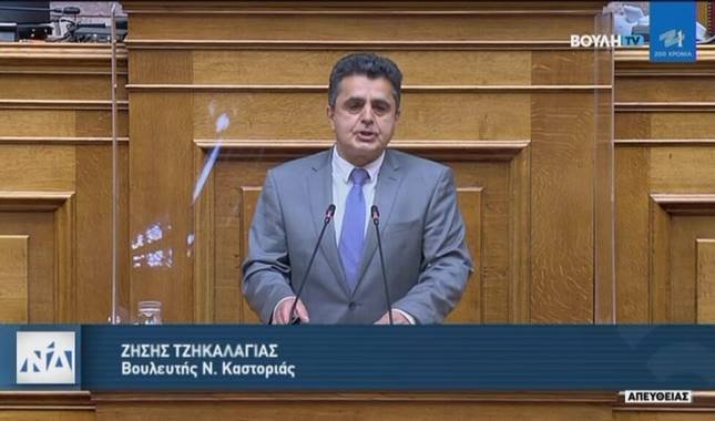 Ομιλία του Βουλευτή Ζήση Τζηκαλάγια στη Βουλή στο Ν/Σ για τις μεταρρυθμίσεις στις σχέσεις γονέων-τεκνών