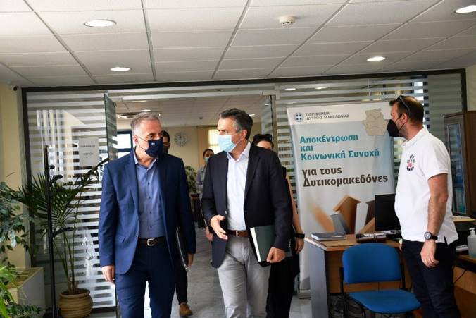 Καλαφάτης από την Κοζάνη: «Η Δυτική Μακεδονία είναι προορισμένη ν΄αλλάξει πρόσωπο και θ΄αλλάξει»   «Παρακάλεσα να συμβάλει η Εκκλησία στον εμβολιασμό»