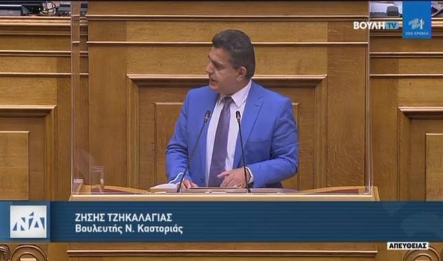 Ομιλία του Βουλευτή Ζήση Τζηκαλάγια για το ασφαλιστικό της νέας γενιάς