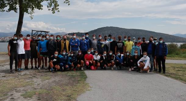 Στην Καστοριά η προετοιμασία της  Εθνικής Ομάδας Κωπηλασίας  Παίδων – Κορασίδων και Εφήβων – Νεανίδων για τους Βαλκανικούς Αγώνες
