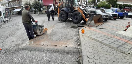 Σοβαρή βλάβη στο δίκτυο ύδρευσης της πόλης του Άργους Ορεστικού