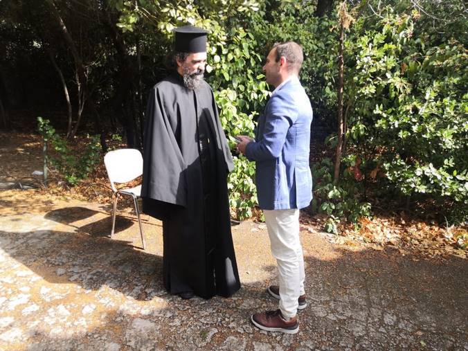 Τον νεοεκλεγέντα Μητροπολίτη συνεχάρη στην Ιερά Μονή Πεντέλης ο Δήμαρχος Καστοριάς