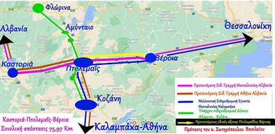 Επανέρχεται η Πτολεμαϊδα στο “δικό της” σχέδιο για την Σιδηροδρομική Εγνατία