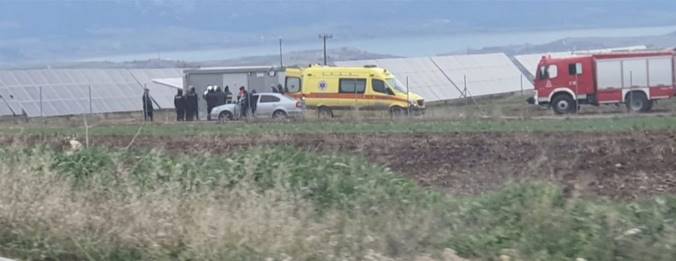 Νεκρός 37χρονος από ηλεκτροπληξία σε φωτοβολταϊκό πάρκο έξω από τα Πετρανά Κοζάνης (Βίντεο & Φωτογραφίες)
