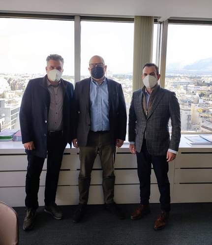 Επαφές του Δημάρχου Καστοριάς και του Προέδρου του Δ.Σ. στην Αθήνα για έργα και φυσικό αέριο