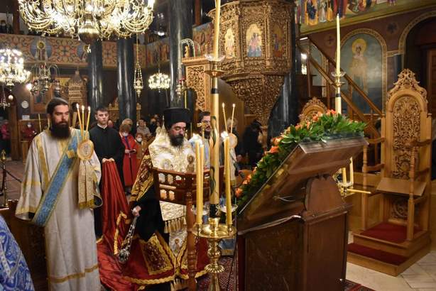 Ἑσπερινός της Συγχωρήσεως καί Α’ Στάση Χαιρετισμῶν στήν Ι.Μ.Καστορίας