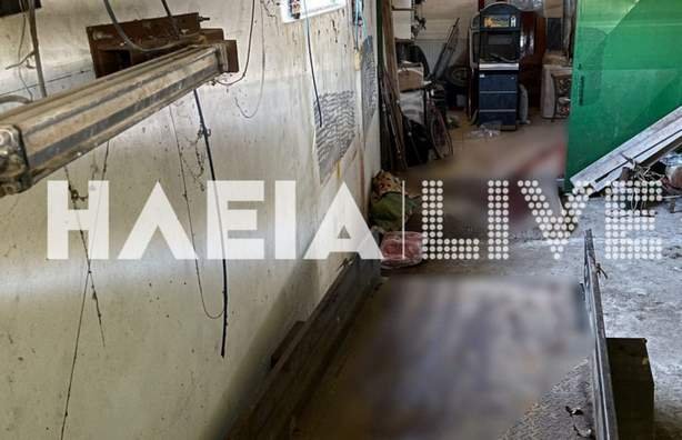 Ανδραβίδα: Εικόνες από την αποθήκη που ο δολοφόνος θα μετέφερε τα πτώματα