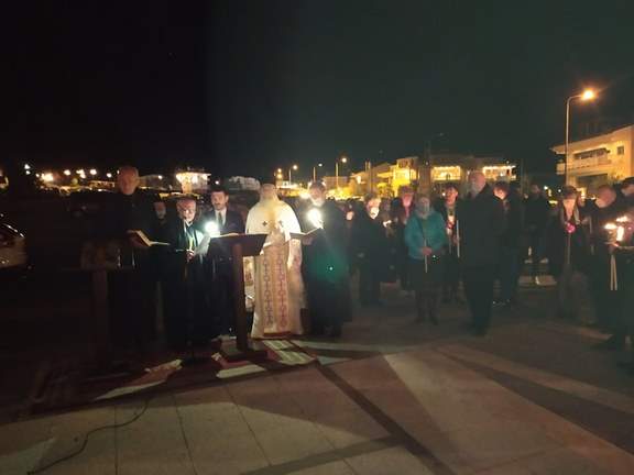 Η Ανάσταση του Κυρίου στον Ιερό Ναό Αγίου Νικάνορα Καστοριάς (φώτο- βίντεο)