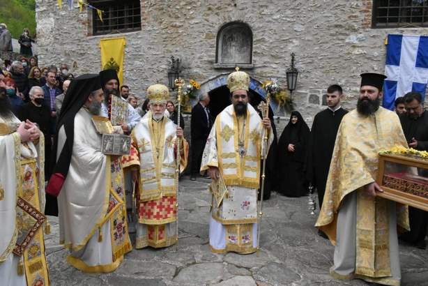 Ἡ πανήγυρη τῆς Ὁσίας Σοφίας στήν Ἱερά Μονή τῆς Κλεισούρας