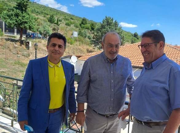 Ζ. Τζηκαλάγιας: Πρώτη φορά Πρόεδρος του Εθνικού Κέντρου Αιμοδοσίας επισκέπτεται το Νοσοκομείο μας