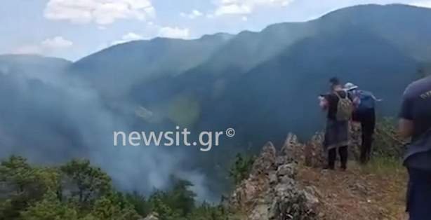Γρεβενά: Κάτοικοι κάνουν έκκληση να σωθεί από τη φωτιά ο εθνικός δρυμός Βάλια Κάλντα