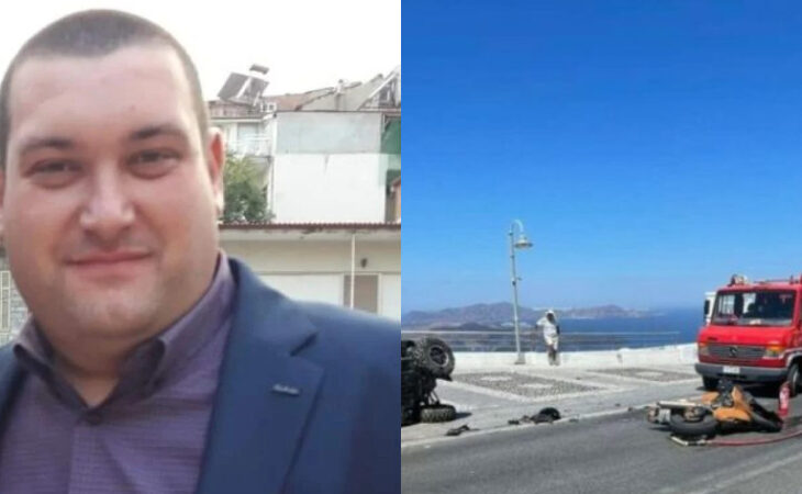 Θρήνος για τον 34χρονο πατέρα ενός παιδιού από την Πτολεμαϊδα που σκοτώθηκε στην Σαντορίνη