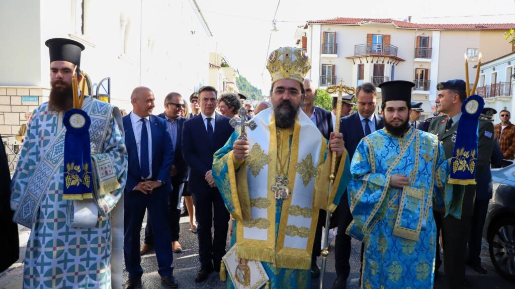 Ὁ Μητροπολίτης Καστορίας στήν Ναύπακτο