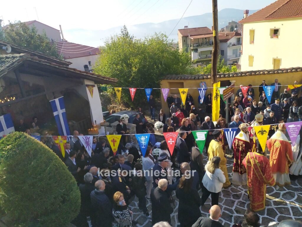 Η Λιτανεία της εικόνας από τον Άγιο Μηνά στην Μητρόπολη Καστοριάς