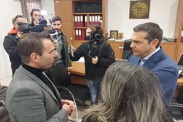 Η συνάντηση του Αλέξη Τσίπρα με τον Δήμαρχο Καστοριάς Γιάννη Κορεντσίδη