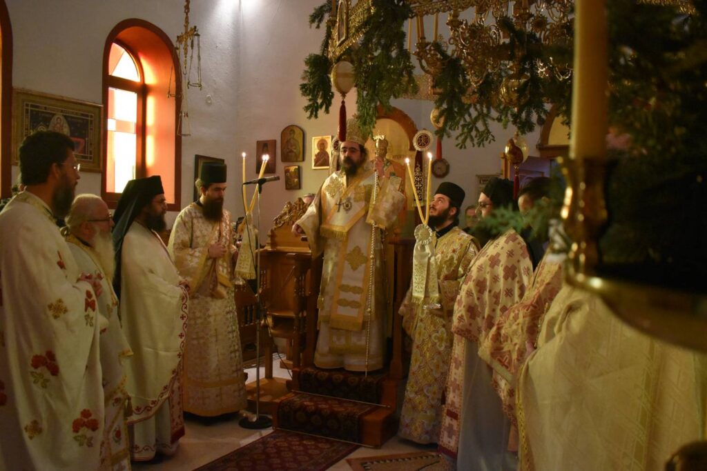 Ἐπετειακή Θεία Λειτουργία στήν Ἱ.Μ. Παναγίας Φανερωμένης
