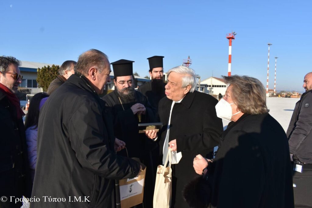 Άφιξη πρ. ΠτΔ κ. Προκόπιου Παυλόπουλου στην Καστοριά