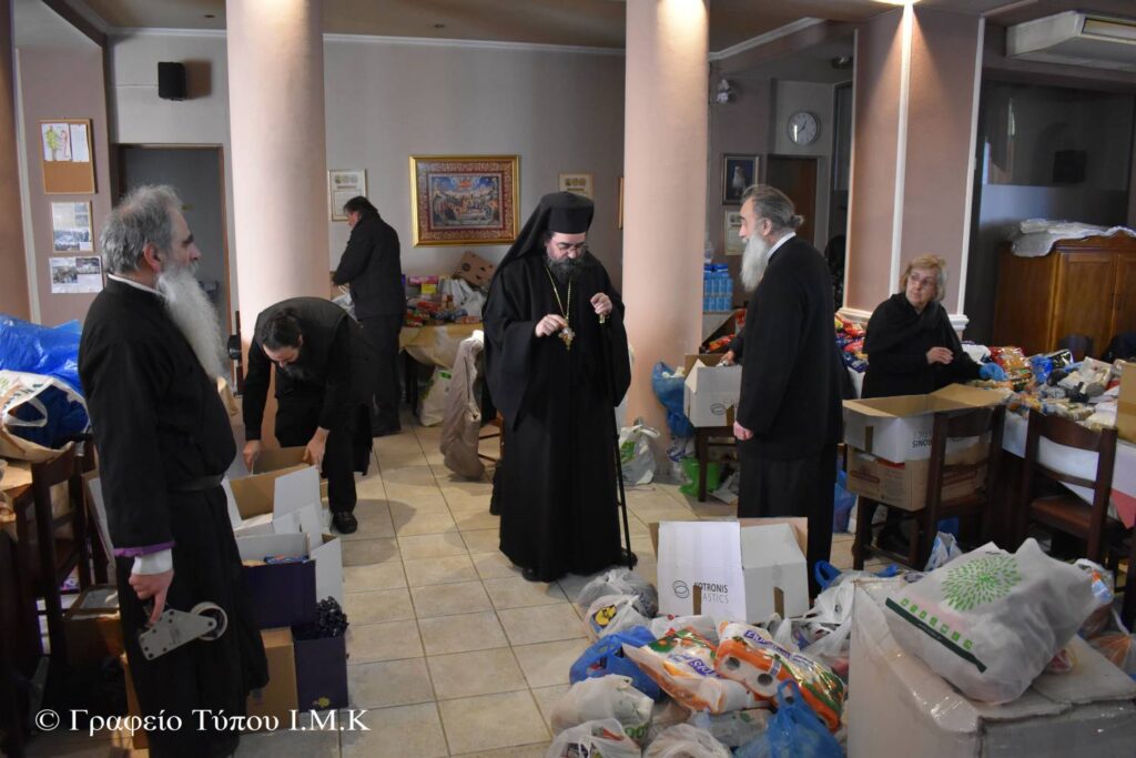 Η Ι.Μ. Καστορίας κοντά στούς σεισμόπληκτούς της Τουρκίας καί τῆς Συρίας