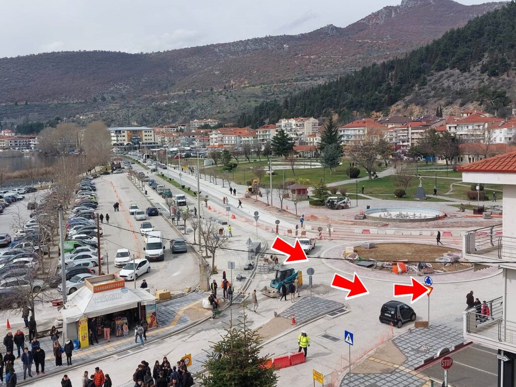 Αλλαγές στις κυκλοφοριακές ρυθμίσεις στον κόμβο Κύκνων – Μ. Αλεξάνδρου