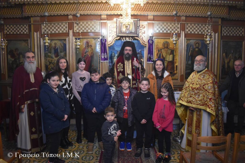 Ὁ Καστορίας Καλλίνικος σέ ἐκκλησιασμούς Σχολείων σέ Διποταμία, Μανιάκοι καί Λέχοβο