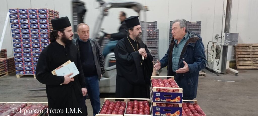 Ἐπίσκεψη τοῦ Μητροπολίτου Καστορίας σέ παραγωγικές μονάδες τῆς Καστοριᾶς
