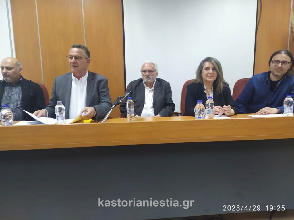 Η παρουσίαση των υποψηφίων του ΣΥΡΙΖΑ Καστοριάς
