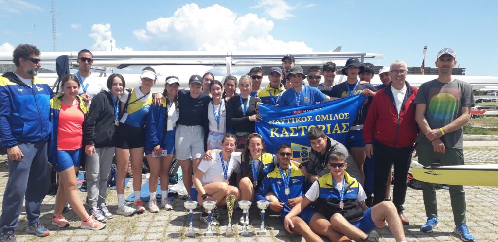 2η θέση στο Πανελλήνιο Πρωτάθλημα Κωπηλασίας για τον Ναυτικό Όμιλο Καστοριάς