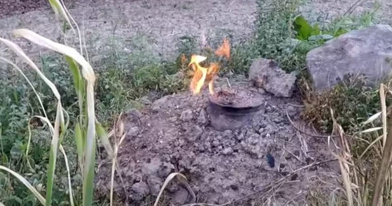 Αγρότης βρήκε φλέβα φυσικού αερίου στο χωράφι του