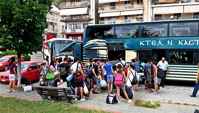 Διαμαρτυρία κατά του ΚΤΕΛ Καστοριάς  για την μη τήρηση προγραμματισμένων δρομολογίων