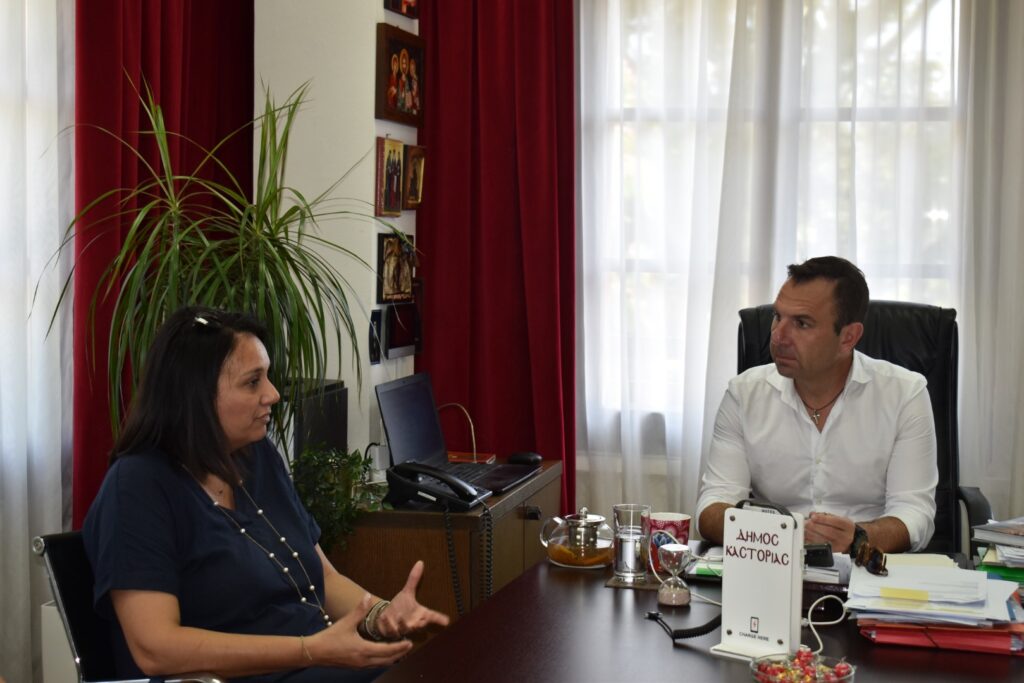 Η ίδρυση παραρτήματος του Φορέα Διαχείρισης στην Καστοριά το θέμα της συνάντησης του Δημάρχου με την Πρόεδρο του ΟΦΥΠΕΚΑ