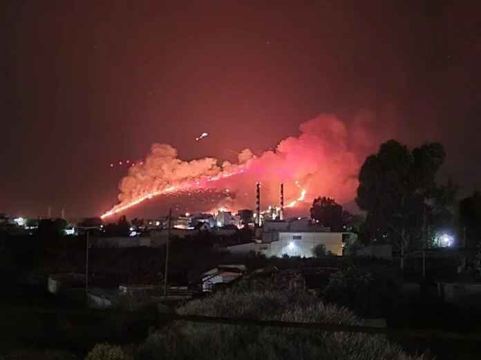 Συνελήφθη 75χρονος για την φωτιά στο Αλιβέρι Ευβοίας