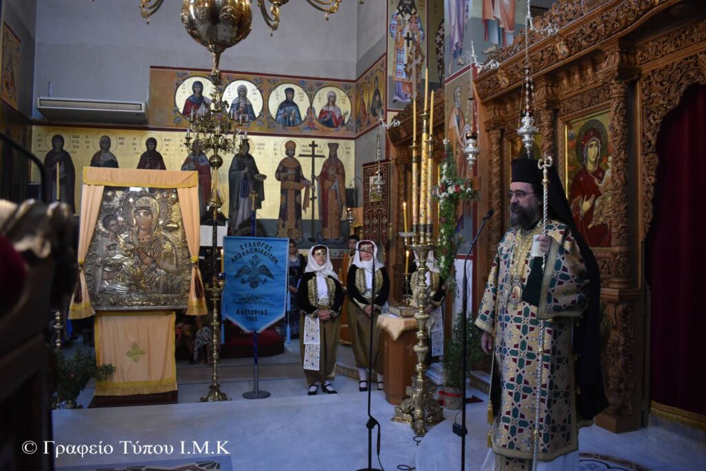 Ἔλευση τοῦ τιμίου λειψάνου τῆς Ὁσίας Σοφίας καί μνημόσυνο γιά τήν Μικρασιατική Καταστροφή στήν Ι.Μ. Καστορίας