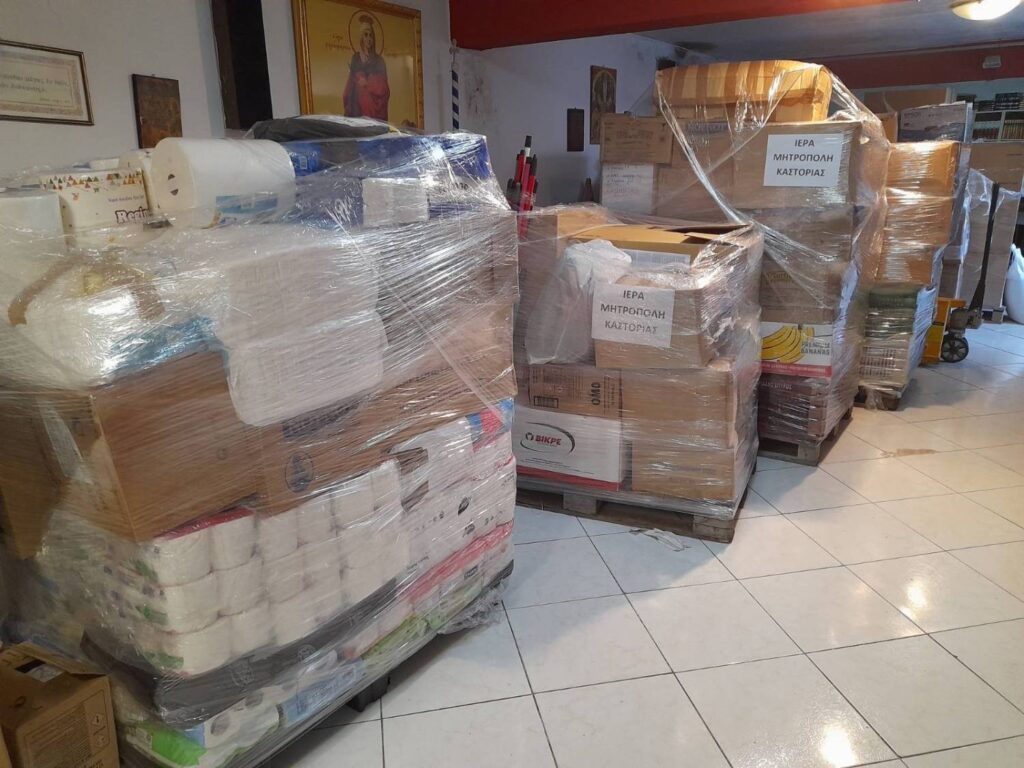 Μητρόπολη Καστοριάς: Δεύτερη αποστολή βοήθειας στους πλημμυροπαθείς της Θεσσαλίας που συγκέντρωσαν 14 σχολεία και 3 σύλλογοι (φωτο)