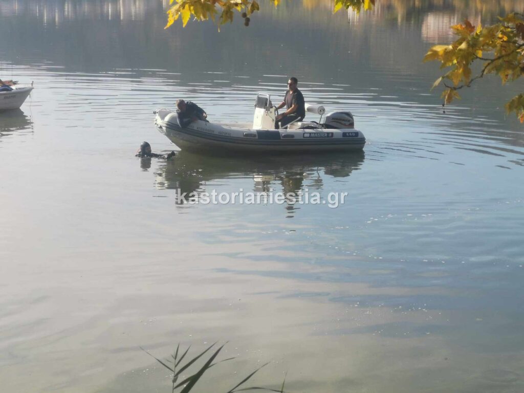 Καστοριά: Ανασύρθηκε νεκρός ο αγνοούμενος από την λίμνη της Καστοριάς