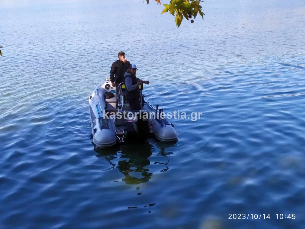 Καστοριά: Άκαρπες μέχρι στιγμής οι έρευνες γιατον εξαφανισμένο στην λίμνη
