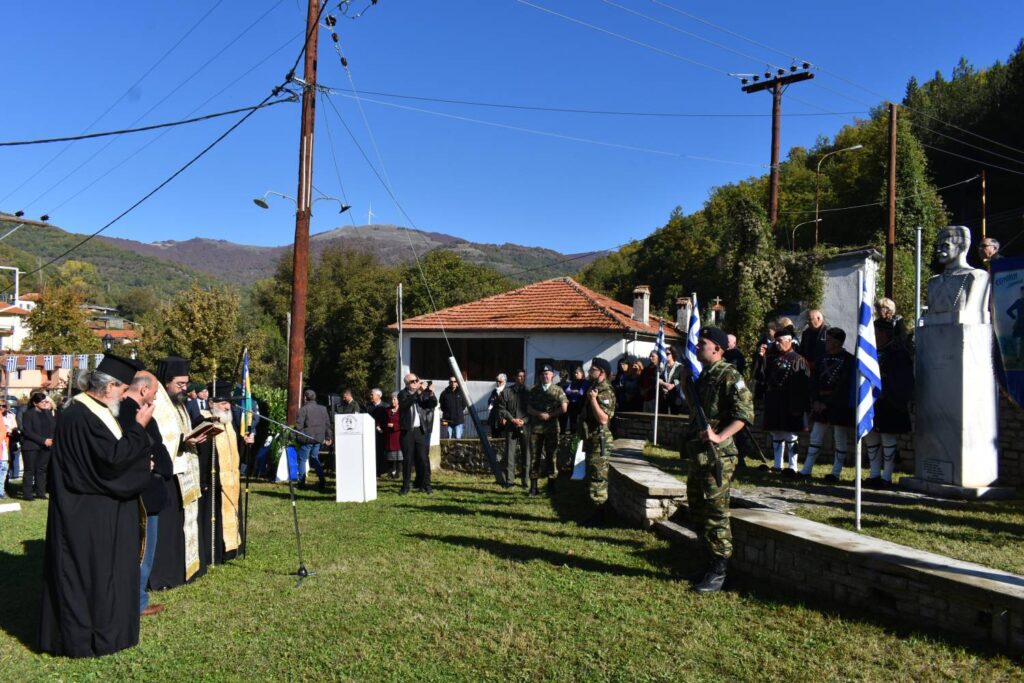Ὁ Μητροπολίτης Καστορίας Καλλίνικος στόν Μελᾶ