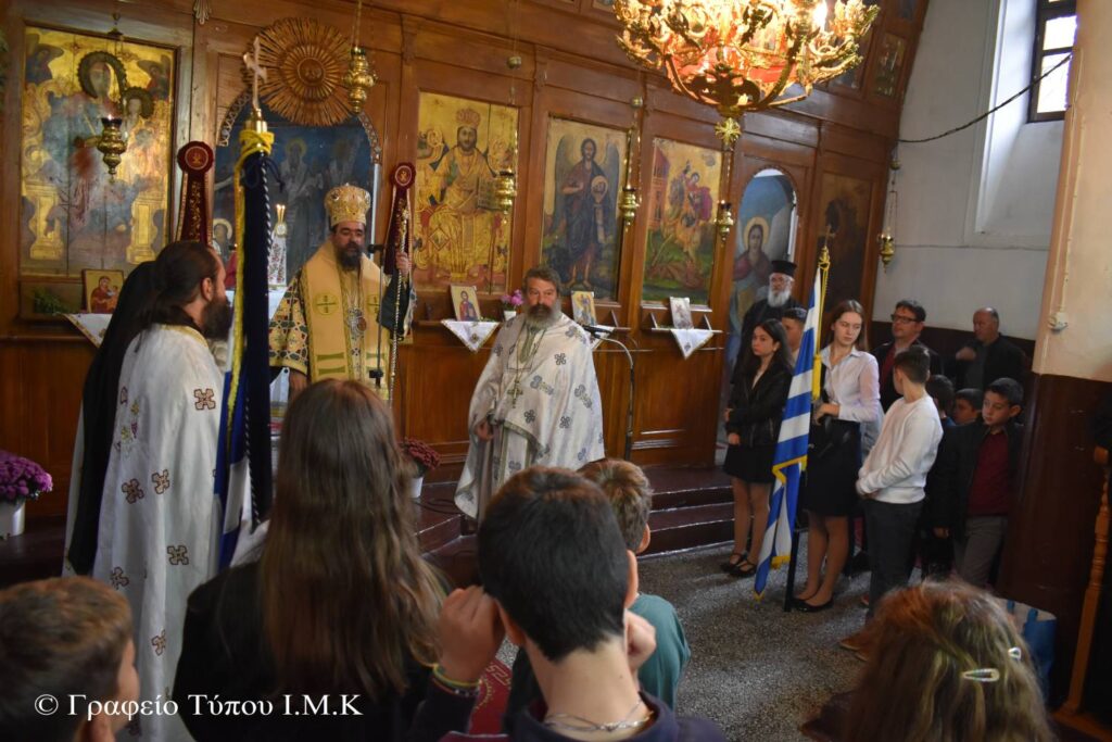 Ὁ Μητροπολίτης Καστορίας στούς Παμμεγίστους Ταξιάρχες στό Νεστόριο καί στόν Ἀετό