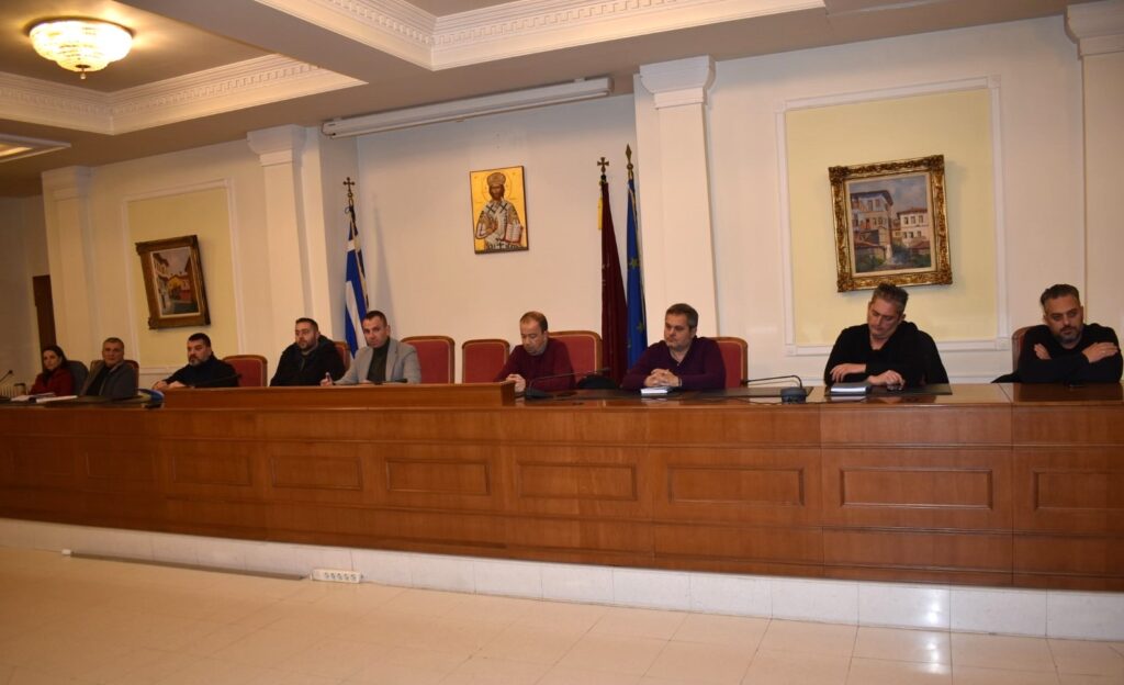 Σύσκεψη του Δημάρχου Καστοριάς με τους Προέδρους των Δημοτικών Κοινοτήτων